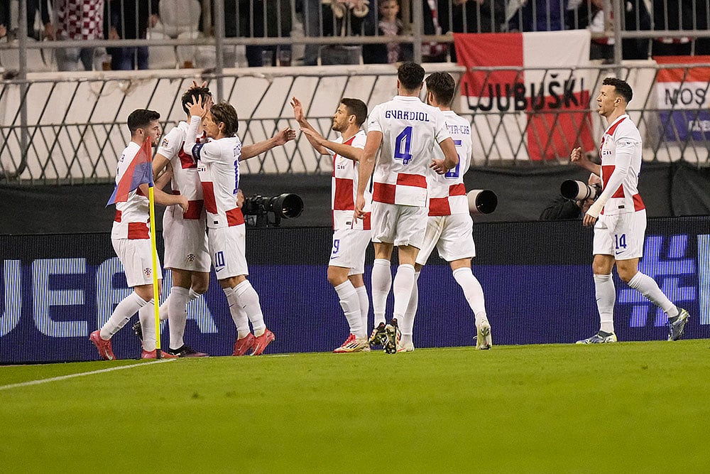 UEFA Nations League quarterfinal first leg match between Croatia vs France: Luka Modric 