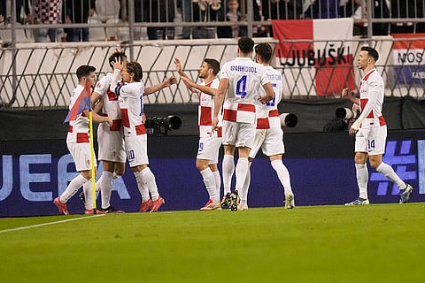 UEFA Nations League quarterfinal first leg: Croatia vs France 