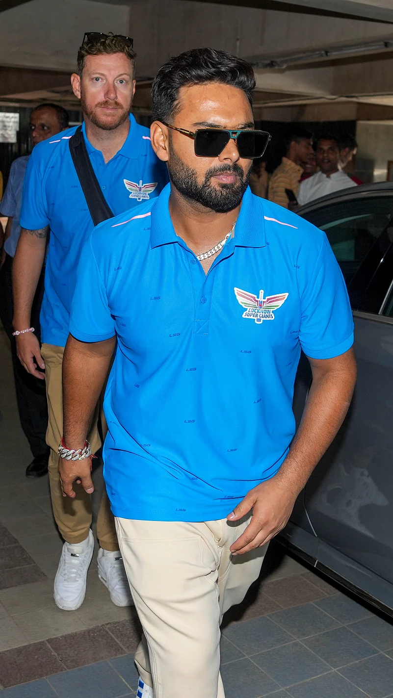 Rishabh Pant IPL 2025 BCCI Headquarters in Mumbai on March 20 2025 PTI Photo