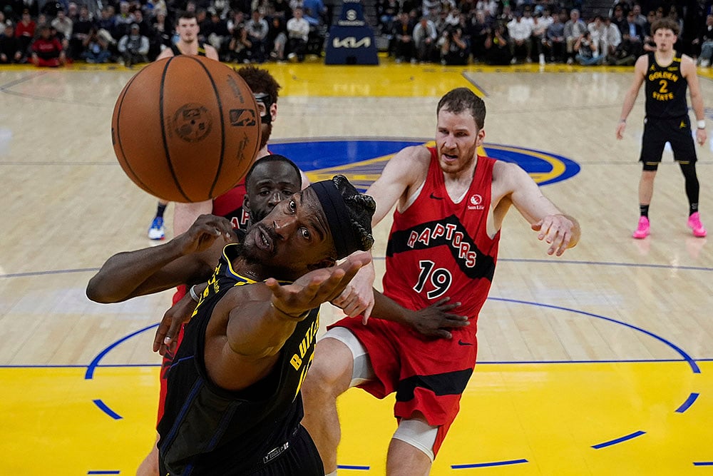 NBA Basketball game Golden State Warriors vs Toronto Raptors: Jimmy Butler III
