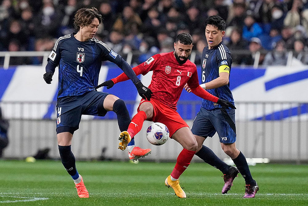 FIFA World Cup 2026 AFC Qualifying match Japan vs Bahrain: Mohamed Marhoon