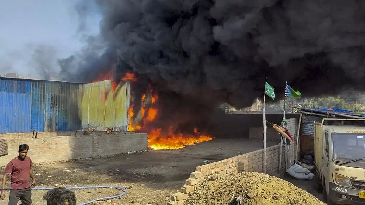 representative image :  Explosives Factory Blast