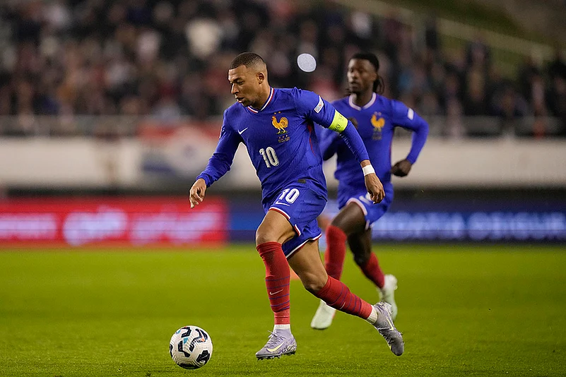 UEFA Nations League quarterfinal first leg match between Croatia vs France: Kylian Mbappe
