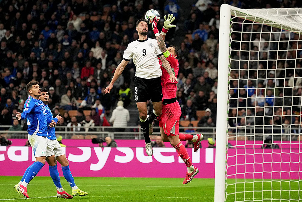 UEFA Nations League quarterfinal first leg match between Italy vs Germany: Gianluigi Donnarumma