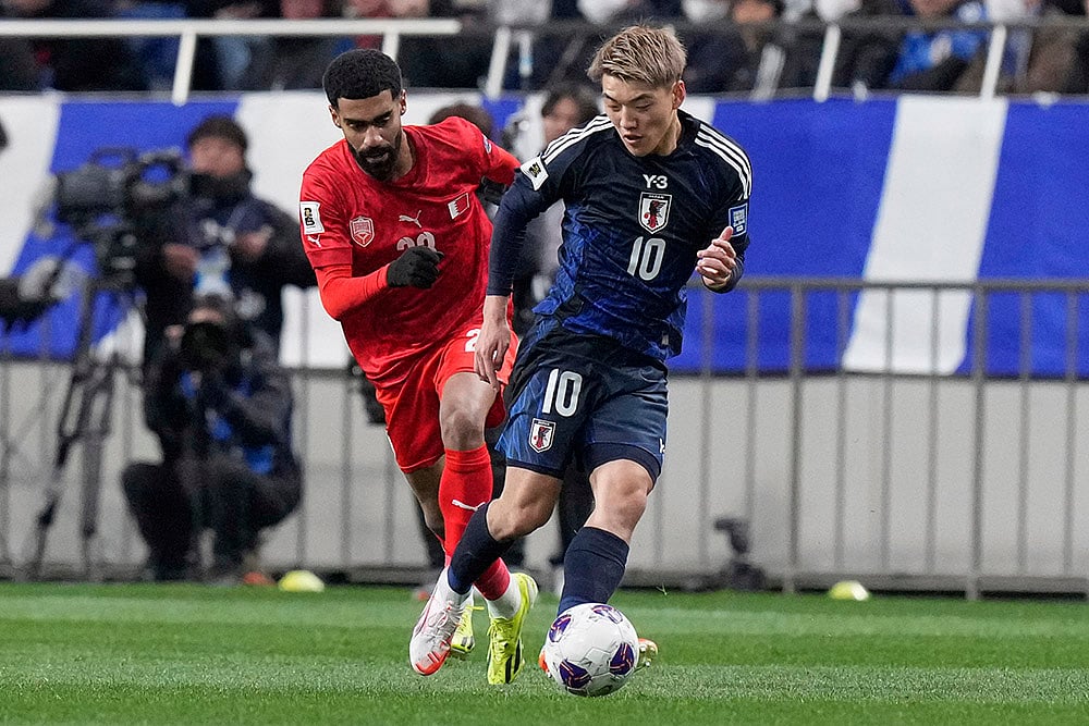 FIFA World Cup 2026 AFC Qualifying match Japan vs Bahrain: Ritsu Doan