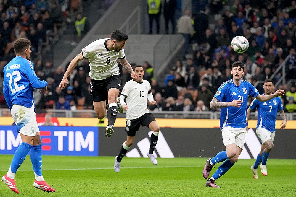 UEFA Nations League quarterfinal first leg match between Italy vs Germany: Tim Kleindienst