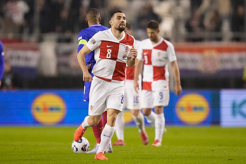 UEFA Nations League quarterfinal first leg match between Croatia vs France: Mateo Kovacic