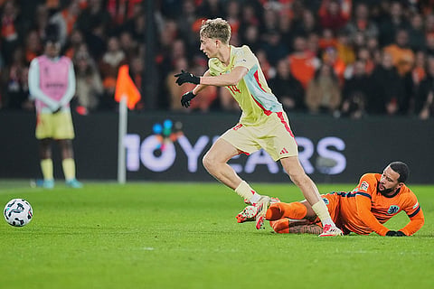 UEFA Nations League quarterfinal first leg: Netherlands vs Spain
