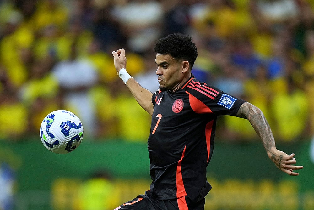 FIFA World Cup 2026 South American Qualifier Brazil vs Colombia football: Luis Diaz