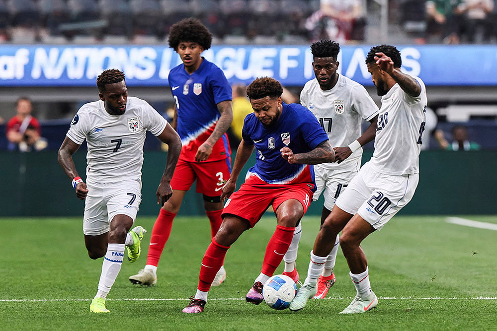 CONCACAF Nations League Soccer Panama vs United States football: Weston Mc Kennie