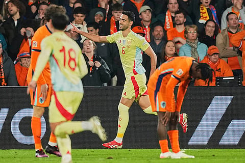 UEFA Nations League quarterfinal first leg: Netherlands vs Spain