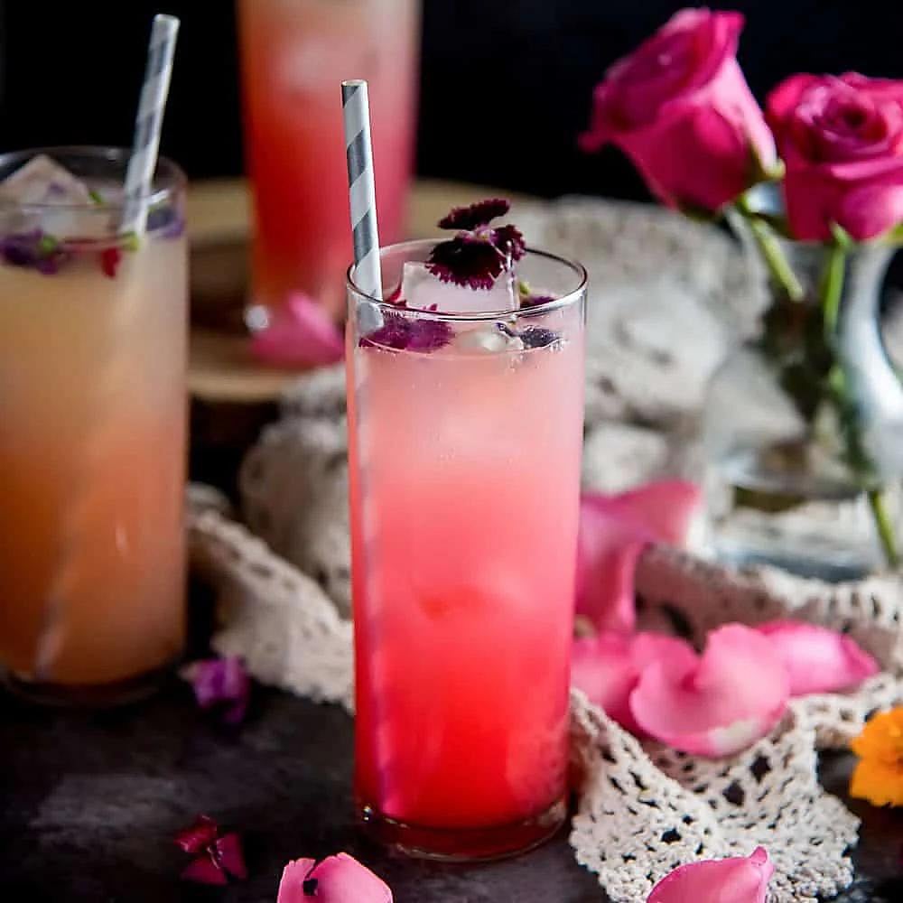 Coconut Rose Delight Mocktail