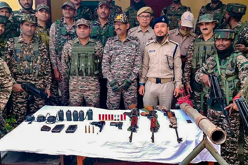 Search operations in vulnerable areas of Manipur