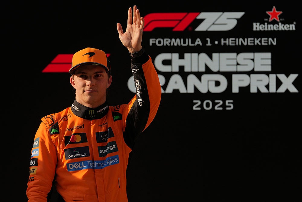 Chinese Grand Prix 2025 Qualifying Oscar Piastri