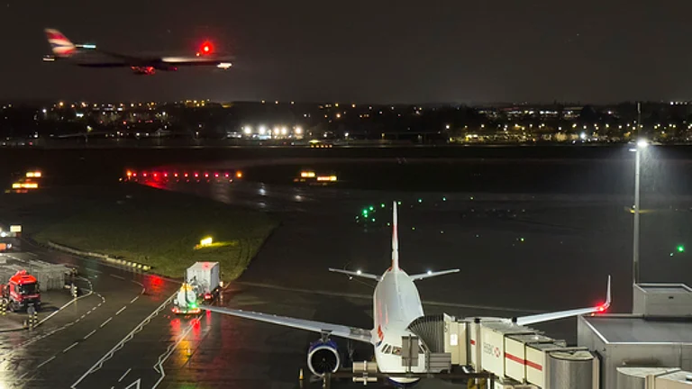 Flight operations resume at UK's Heathrow Airport after fire incident - AP