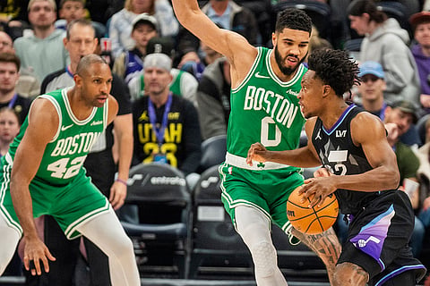 Basketball: Utah Jazz vs Boston Celtics