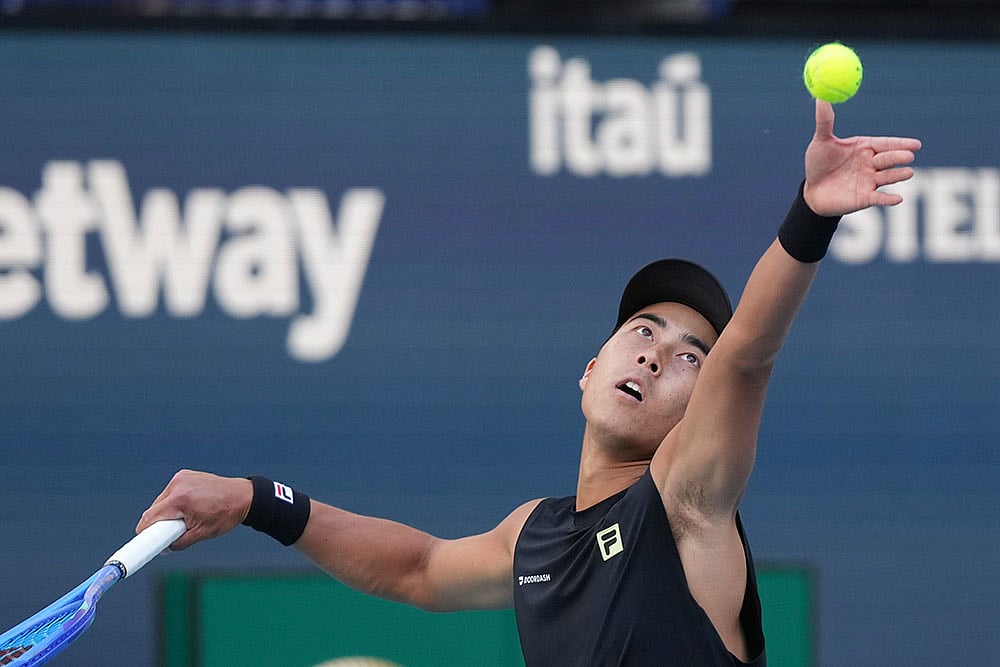 Miami Open Tennis: Rinky Hijikata vs Novak Djokovic