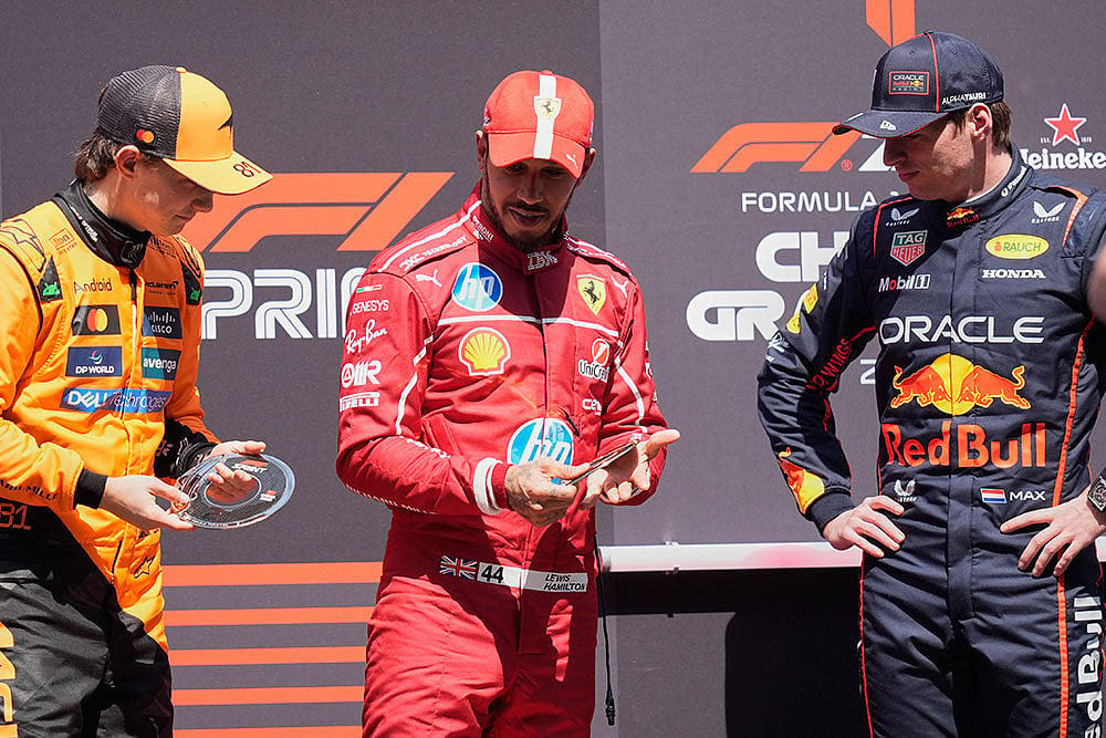 | Photo: AP : China F1 GP Auto Racing