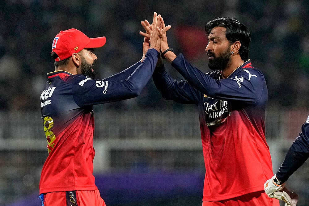 Royal Challengers Bengaluru vs Kolkata Knight Riders