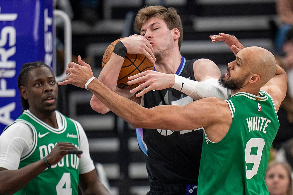 NBA Basketball: Boston Celtics vs Utah Jazz