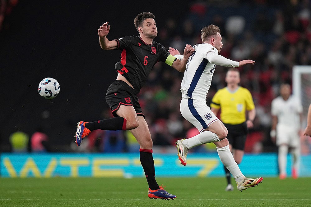 Albania England World Cup Soccer