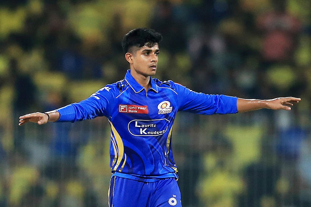 Indian Premier League 2025 T20 Cricket match CSK vs MI: Vignesh Puthur
