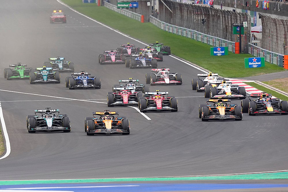 Chinese Formula One Grand Prix race 2025 at the Shanghai International Circuit: Oscar Piastri