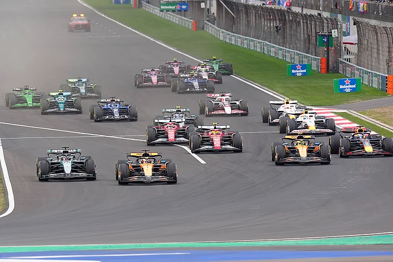 Chinese Formula One Grand Prix race 2025 at the Shanghai International Circuit: Oscar Piastri