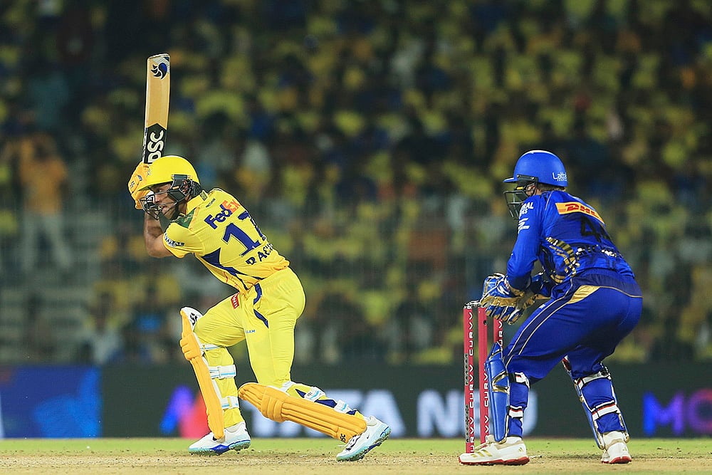Indian Premier League 2025 T20 Cricket match CSK vs MI: Rachin Ravindra