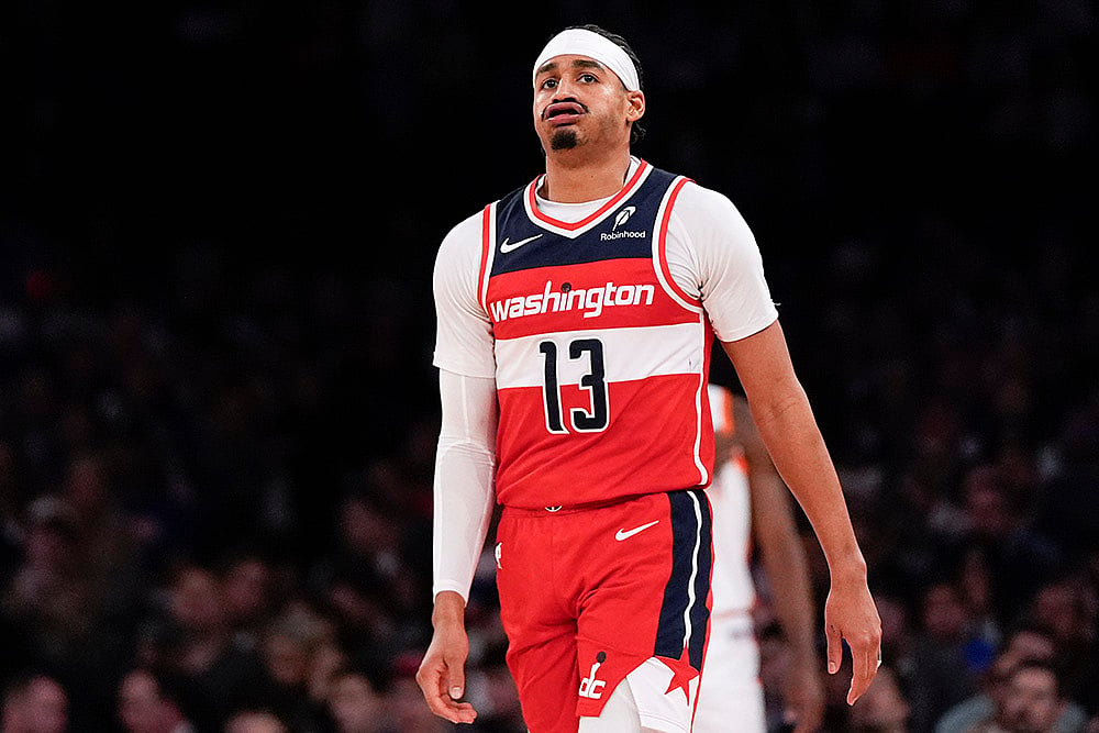 NBA Basketball 2024-25 New York Knicks Vs Washington Wizards: Jordan Poole