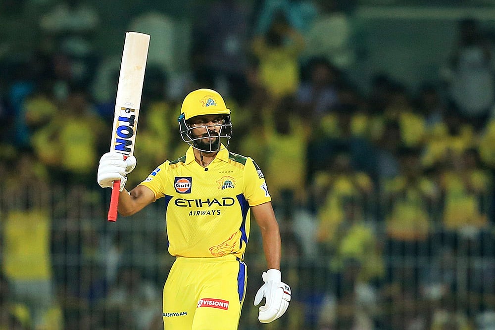 Indian Premier League 2025 T20 Cricket match CSK vs MI: Ruturaj Gaikwad