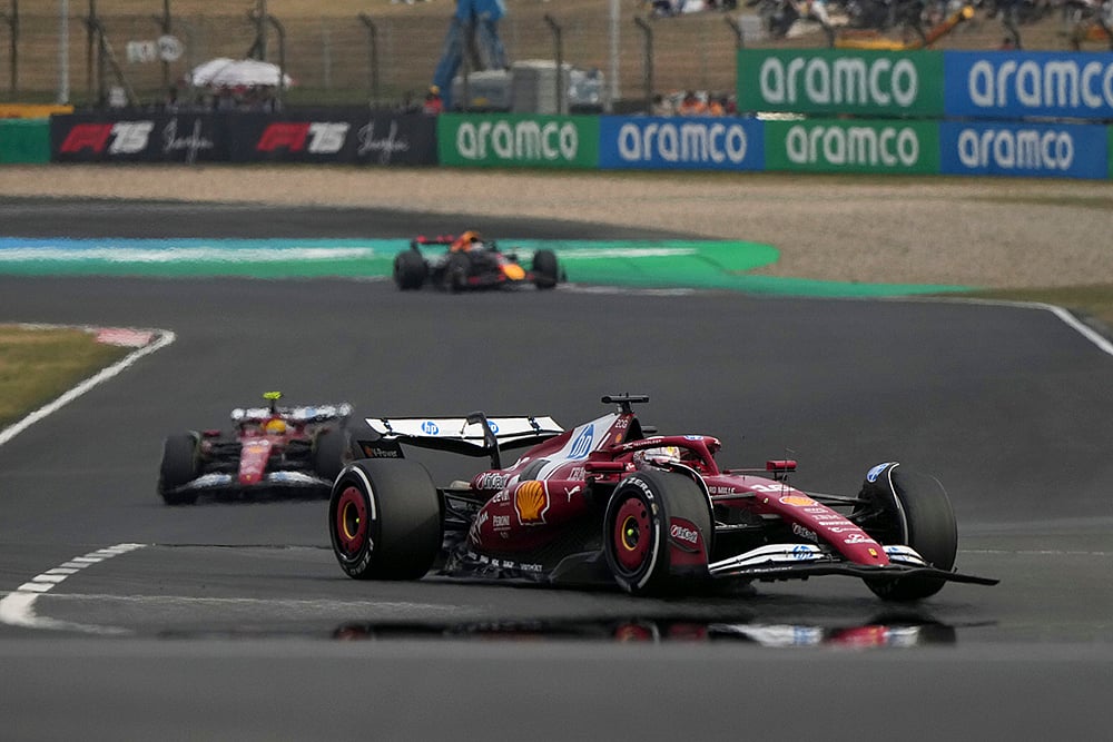Chinese Formula One Grand Prix race 2025 at the Shanghai International Circuit: Charles Leclerc