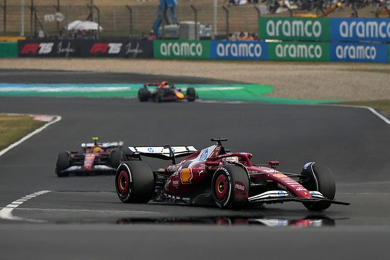 Chinese Formula One Grand Prix race 2025 at the Shanghai International Circuit: Charles Leclerc
