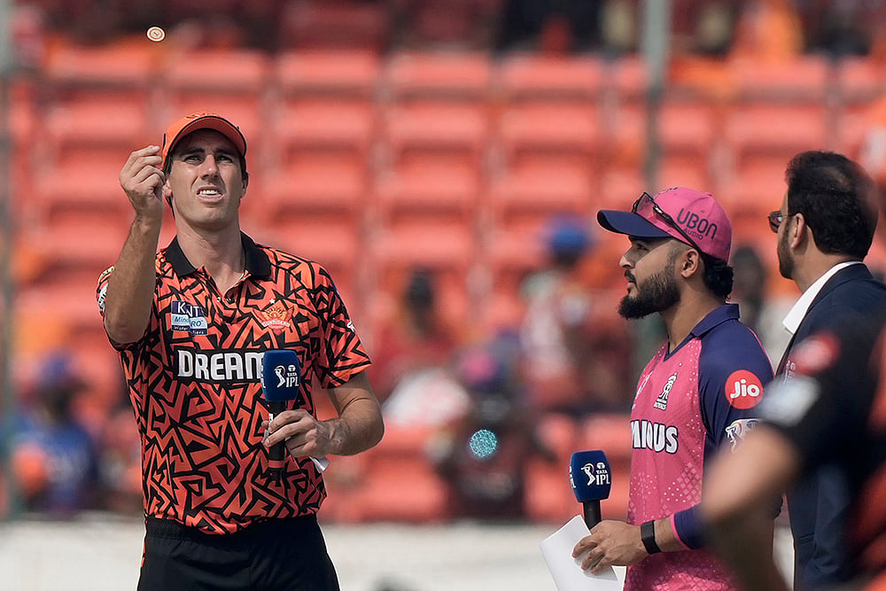 Indian Premier League 2025 T20 Cricket match SRH vs RR: Pat Cummins and Riyan Parag