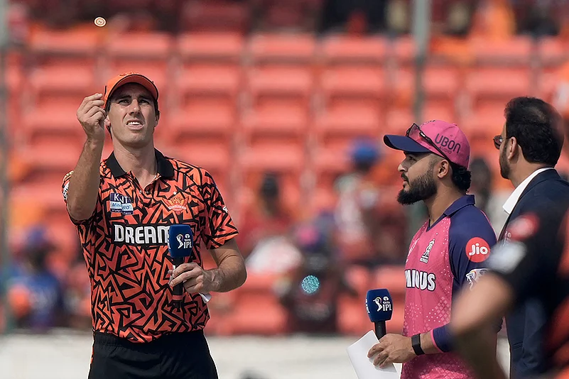 Indian Premier League 2025 T20 Cricket match SRH vs RR: Pat Cummins and Riyan Parag