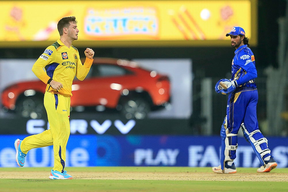 Indian Premier League 2025 T20 Cricket match CSK vs MI: Noor Ahmad