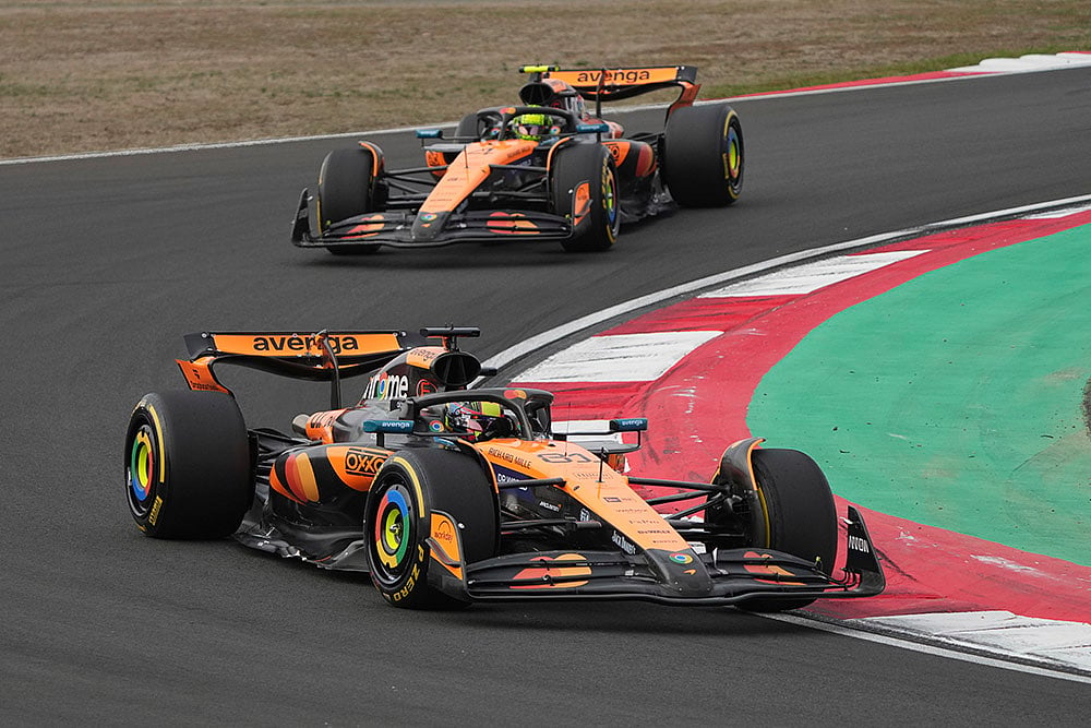 Chinese Formula One Grand Prix race 2025 at the Shanghai International Circuit: Oscar Piastri