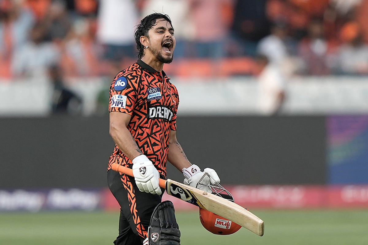 Indian Premier League 2025 T20 Cricket match SRH vs RR: Ishan Kishan