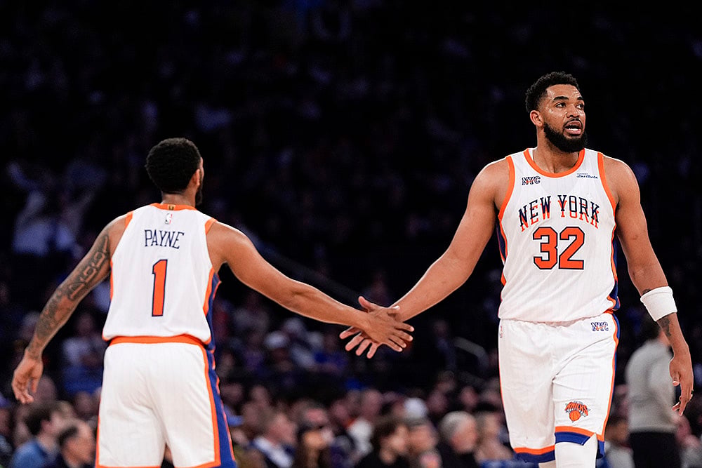NBA Basketball 2024-25 New York Knicks Vs Washington Wizards: Karl-Anthony Towns