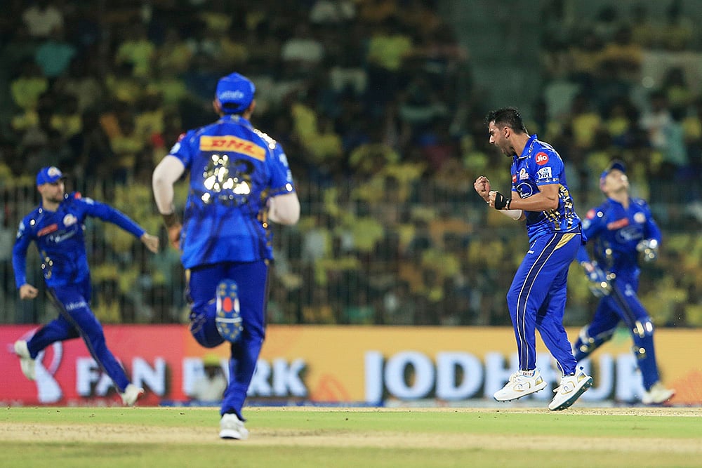 Indian Premier League 2025 T20 Cricket match CSK vs MI: Deepak Chahar