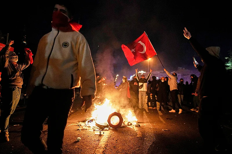 Turkey politics protests over Istanbul mayor Ekrem Imamoglu arrest: 9