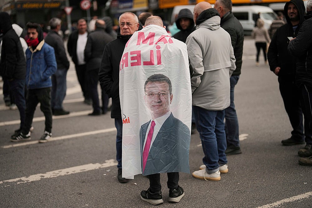 | Photo: AP/Francisco Seco : 2025 Turkish protests