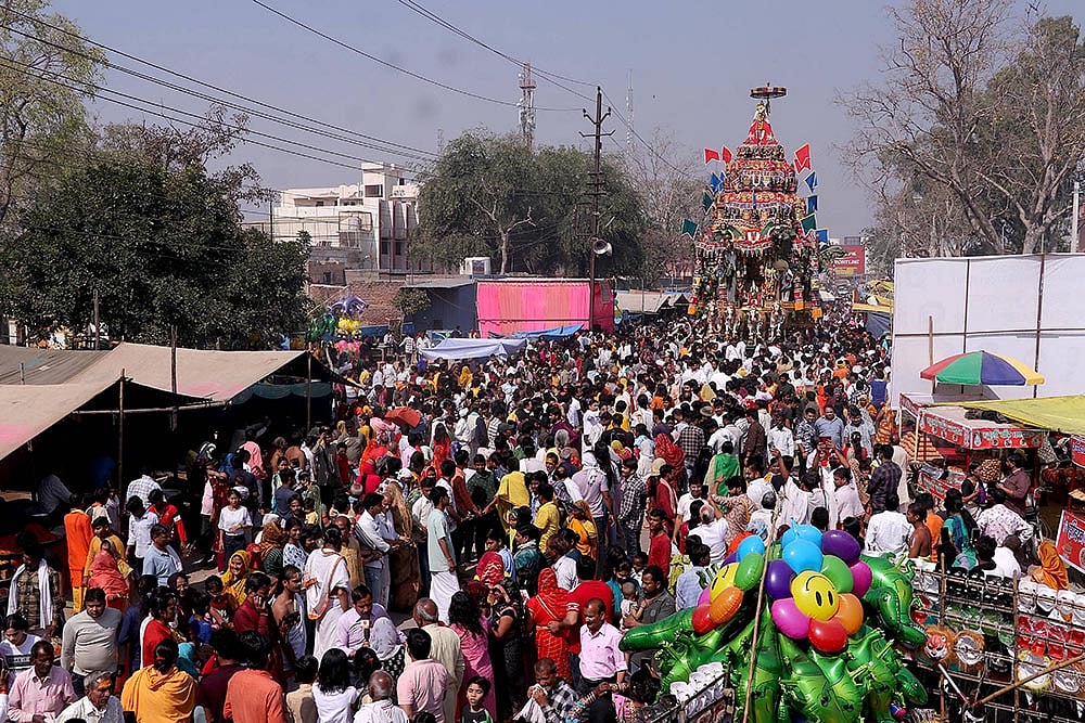 Rath ka Mela festival in Vrindavan
