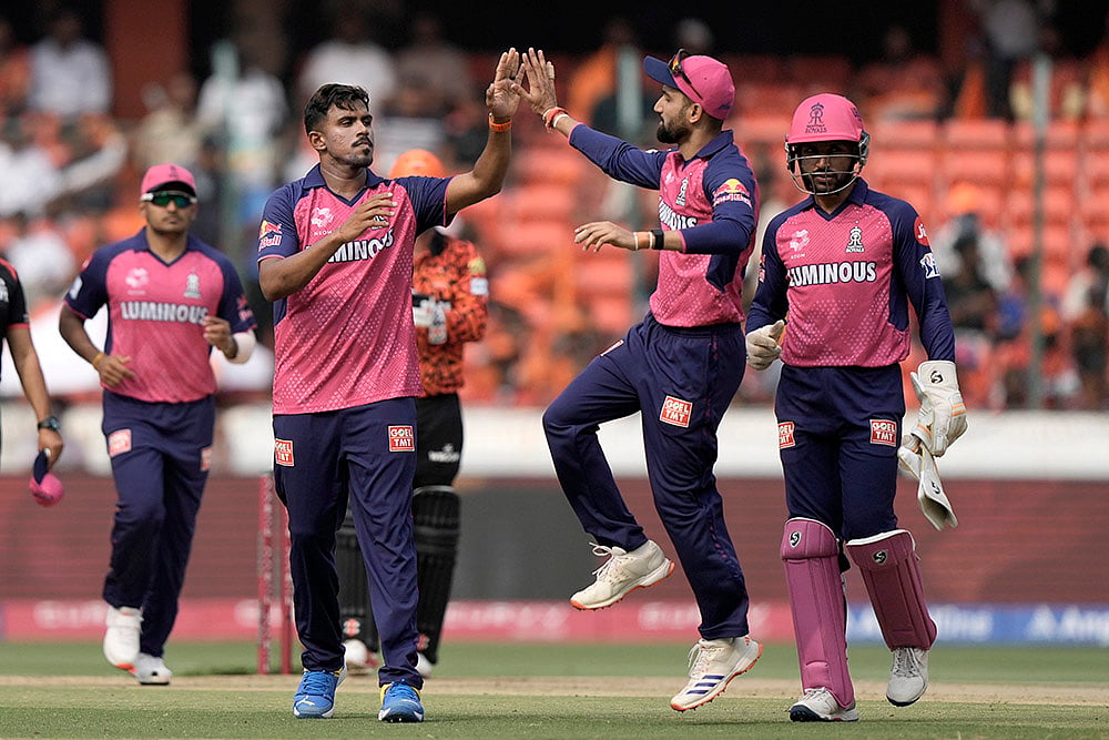 Indian Premier League 2025 T20 Cricket match SRH vs RR: Maheesh Theekshana