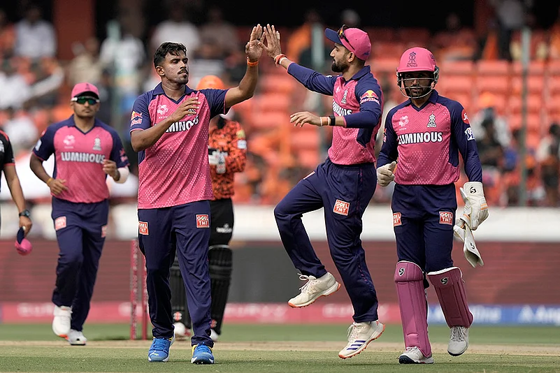 Indian Premier League 2025 T20 Cricket match SRH vs RR: Maheesh Theekshana