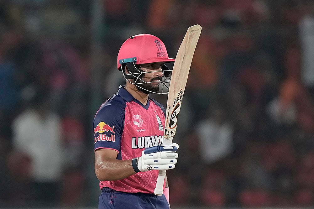 Indian Premier League 2025 T20 Cricket match SRH vs RR: Dhruv Jurel 