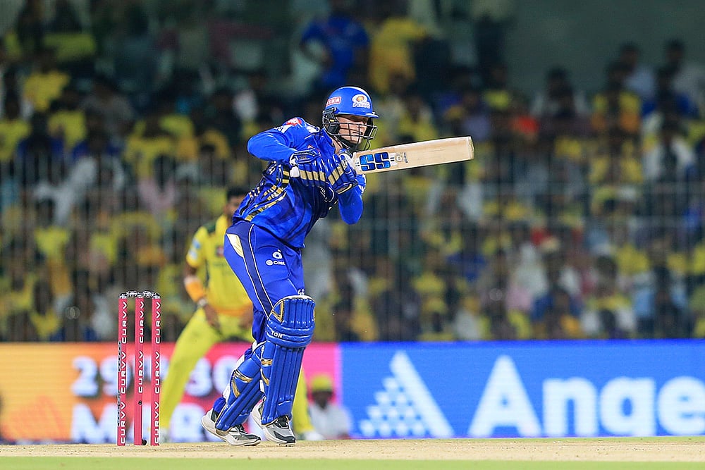 Indian Premier League 2025 T20 Cricket match CSK vs MI: Ryan Rickelton