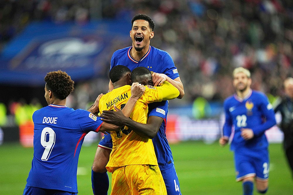 UEFA Nations League 2024-25 Quarter-Finals Second Leg France vs Croatia Photo