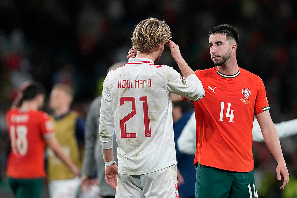 UEFA Nations League 2024-25 Quarter-Finals Second Leg Portugal Vs Denmark: Goncalo Inacio