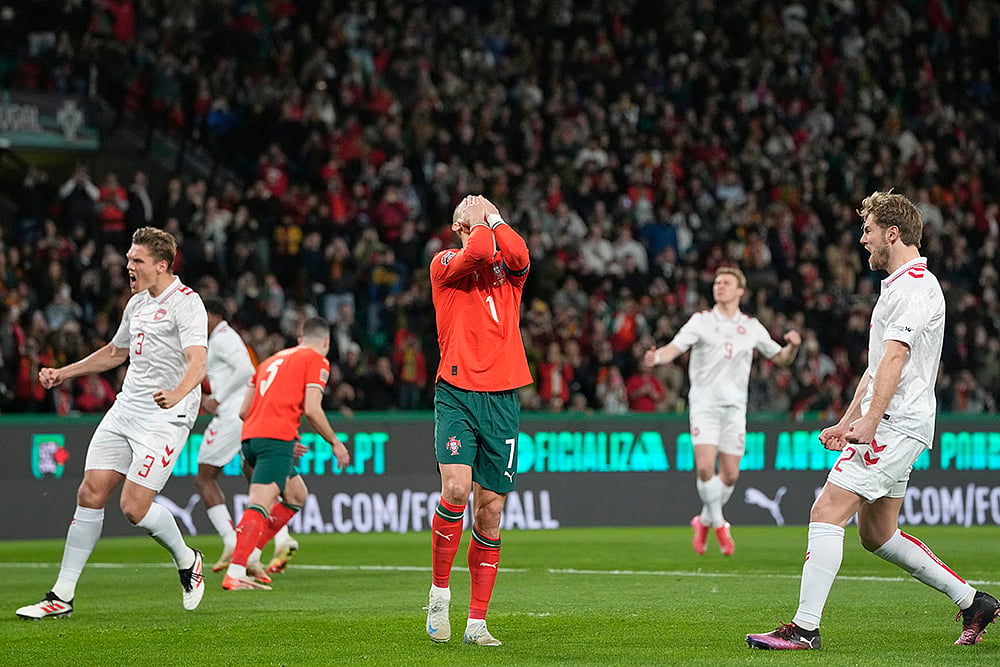 UEFA Nations League 2024-25 Quarter-Finals Second Leg Portugal Vs Denmark: Cristiano Ronaldo